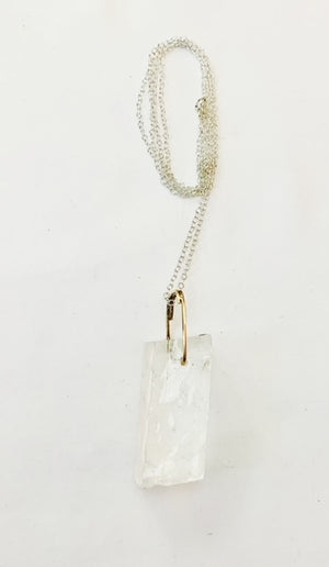 * Calcite Slab Pendant *