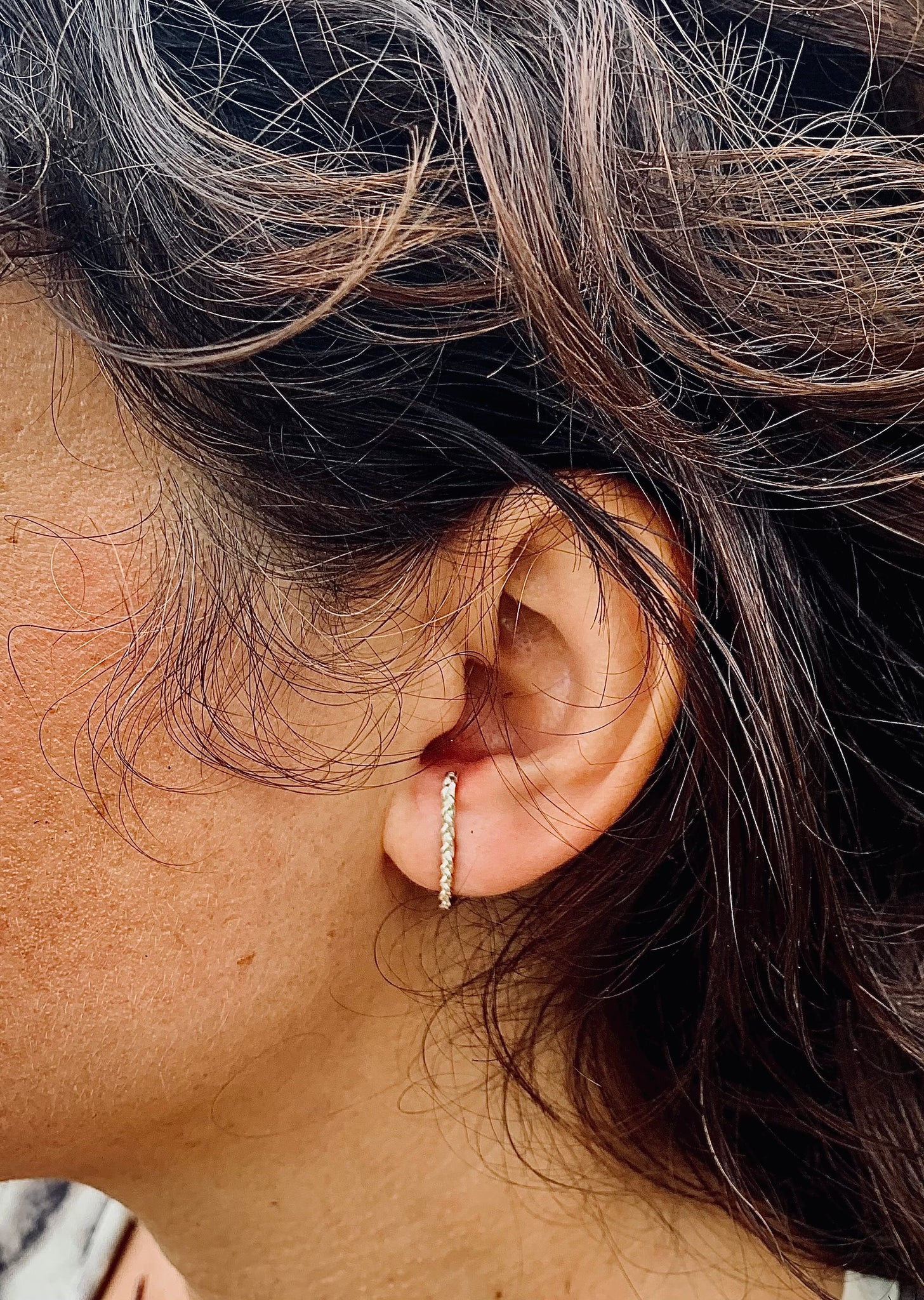 *Braided Line Ear Cuff*